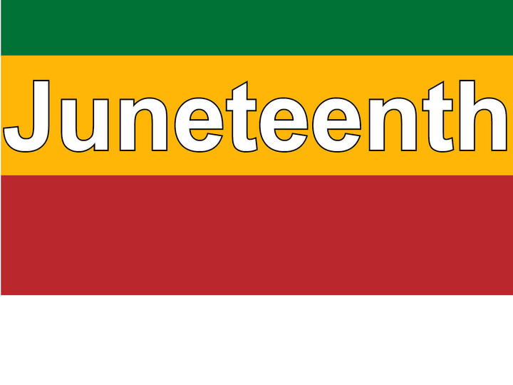 June 20th is the observed holiday of Juneteenth.