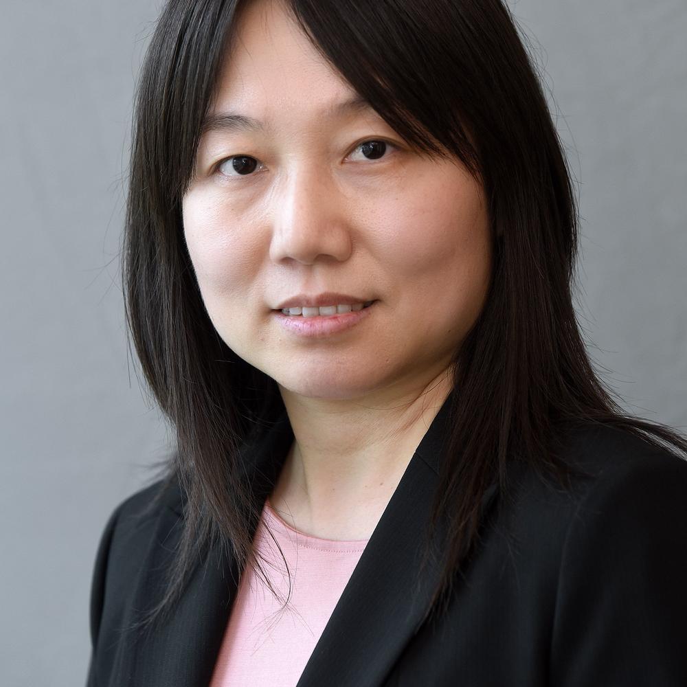 Headshot of smiling female employee